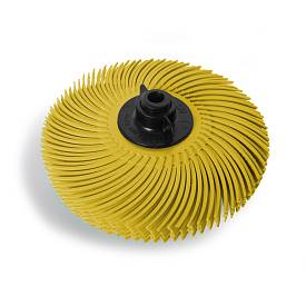 Радиальная щетка Bristle RB-ZB Желтая P80