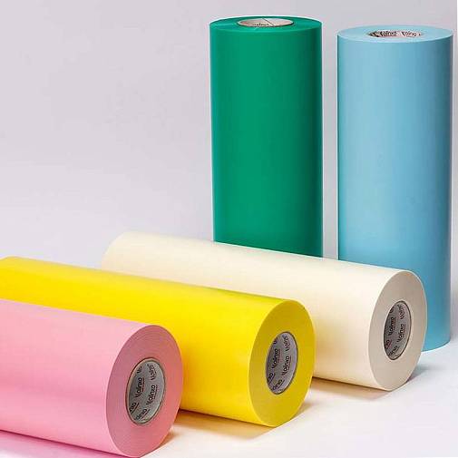 Лента для флексопечати на мягкой тканевой ПЭТ основе толщиной 0,38мм